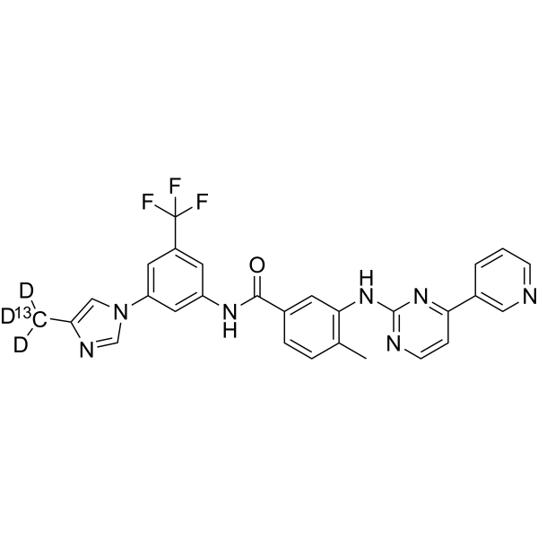 Nilotinib-13C,d3 1261398-62-2